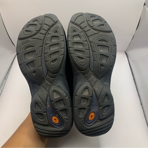 Merrell Primo Chill Womens Black Suede Faux Fur Lined Slide Clogs Shoes US 6.5 - Picture 7 of 8